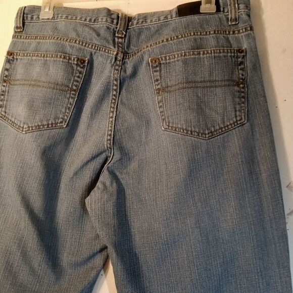 Claiborne Mens 100% Cotton Stone washed Denim Jeans 38/32 - Picture 8 of 9
